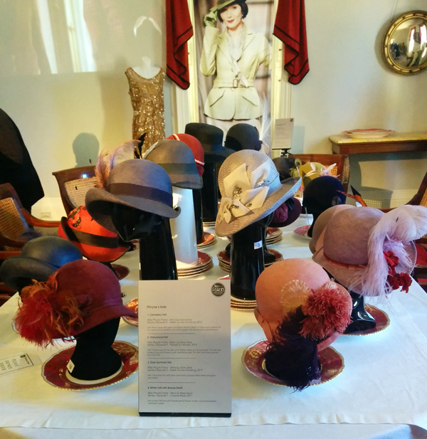 Miss Fisher hats
